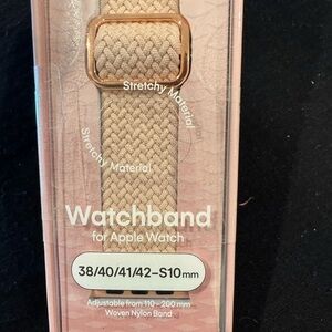 Artikl pale mauve Watchband for Apple Watch-variety of sizes( see photo please)